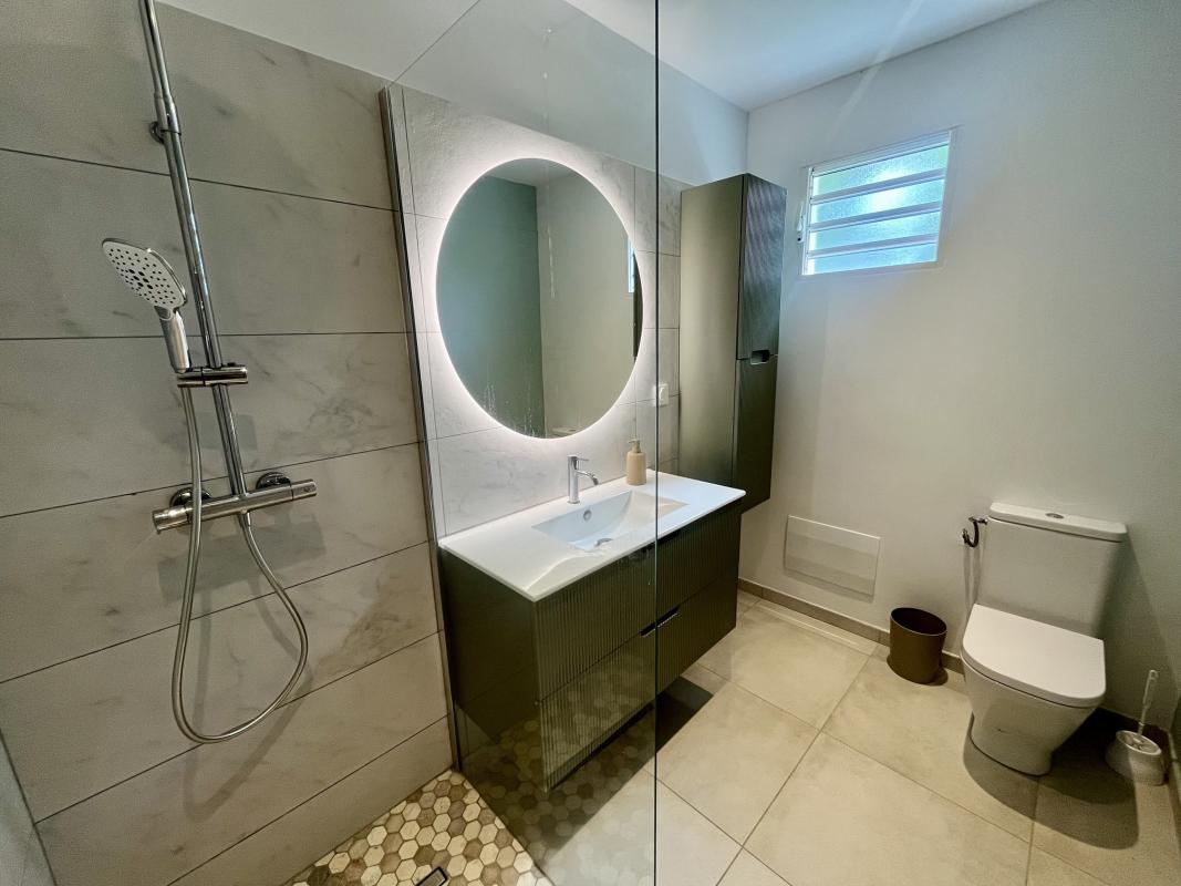 salle de douche verte 3